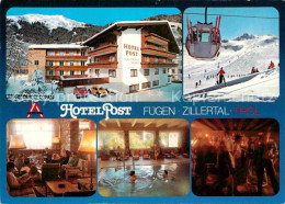 72862684 Fuegen Hotel Post Gastraum Hallenbad Kellerbar Seilbahn Fuegen - Altri & Non Classificati