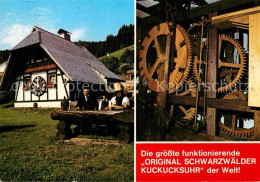 72862659 Schonach Schwarzwald Weltgroesstes Holzraederwerk Mit Kuckucksruf Schon - Other & Unclassified