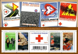 FRANCE 2011 RED CROSS MINIATURE SHEET MS MNH - Croix-Rouge