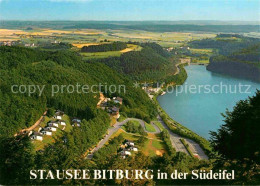 72862312 Biersdorf See Stausee Naturpark Suedeifel Fliegeraufnahme Biersdorf Am  - Other & Unclassified