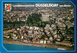 72862256 Duesseldorf Fliegeraufnahme Mit Rhein Duesseldorf - Düsseldorf