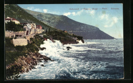AK Dubrovnik, Küstenpartie Mit Steilen Klippen  - Croazia