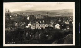 AK Altheide, Ortsansicht Mit Kirche  - Schlesien