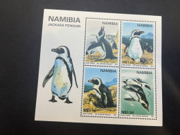 13-5-2024 (stamp) Mint (neuve) Mini-sheet - Namibia - Penguins - Pinguini