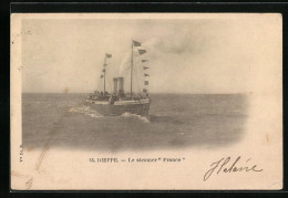 CPA Dieppe, Le Steamer France  - Dieppe