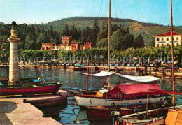 72861873 Garda Lago Di Garda Hafen Leuchtturm Schloss Garda Lago Di Garda - Sonstige & Ohne Zuordnung