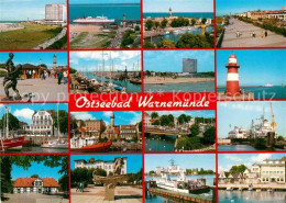 72861837 Warnemuende Ostseebad Leuchtturm Hotel Altstadt Hafen Faehre Warnemuend - Rostock