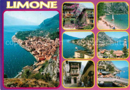 72861073 Limone Sul Garda Fliegeraufnahme Bucht Kleines Haus Strand Firenze - Other & Unclassified