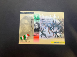 13-5-2024 (stamp) Mint (neuve) Mini-sheet - Italy - Unita D'Italia - Hojas Bloque