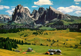 72861052 Sassolungo Langkofel Seisser Alm Langkofelgruppe Sassolungo Langkofel - Autres & Non Classés