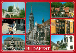 72860904 Budapest Matthiaskirche  Schloss Mann In Tracht Brunnen Budapest - Ungheria