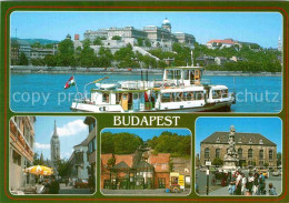 72860898 Budapest Schloss Kirche Brunnen Budapest - Ungarn