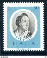 Illustri Tiepolo Vartietà Italia E L. 50 Spostati - Errors And Curiosities