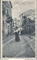 Az230 Cartolina S.pietro In Guarana Corso Umberto I Cosenza Calabria 1926 Bella! - Cosenza