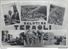 Ar86 Cartolina Saluti Da Termoli 5 Vedutine Provincia Di Campobasso - Campobasso