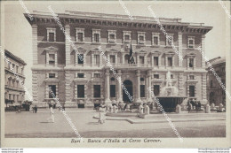 Bf298 Cartolina Bari Citta' Banca D'italia Al Corso Cavour - Bari