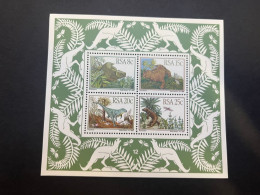 13-5-2024 (stamp) Mint (neuve) Mini-sheet - RSA South Africa - Dinosaurs - Prehistorics