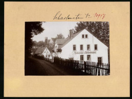 Fotografie Brück & Sohn Meissen, Ansicht Scharfenstein I. Erzg., Partie An Der Restauration Z. Schlossbrauerei  - Plaatsen