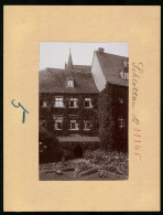 Fotografie Brück & Sohn Meissen, Ansicht Schlettau / Erzgebirge, Partie Am Schloss  - Lieux