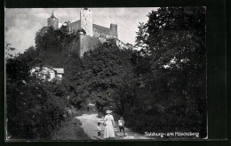 AK Salzburg, Festung Hohensalzburg Am Mönchsberg  - Other & Unclassified