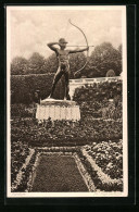 AK Potsdam, Orangerie Zu Sanssouci - Bronzefigur Der Bogenschütze  - Other & Unclassified