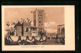 AK Landsberg A. L., Ruethenfest 1905, Umzugswagen  - Landsberg