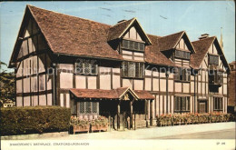 72605551 Stratford-Upon-Avon Geburtshaus Shakespeare's  Stratford-Upon-Avon - Autres & Non Classés