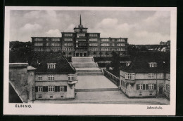 AK Elbing, Ansicht Der Jahnschule  - Westpreussen