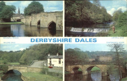 72602782 Derbyshire Dales Dakewell Bridge Lathkill Dale Chatsworth House Millers - Other & Unclassified