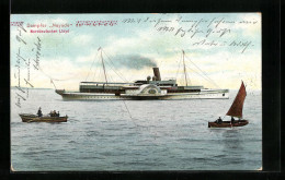 AK Dampfer Nayade Der H.A.P.A.G., Passagierschiff  - Piroscafi