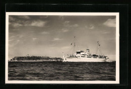 AK Passagierschiff MS Königin Luise Vor Der Küste Helgolands  - Dampfer