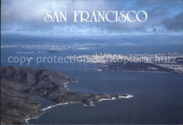 72597324 San_Francisco_California Aerial View With Golden Gate Bridge - Other & Unclassified