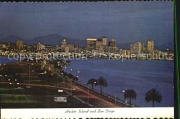 72597315 San_Diego_California Harbor Island At Dawn - Other & Unclassified