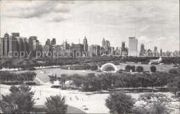 72595379 Chicago_Park Natural History Museum Grant Park Michigan Avenue Skyline  - Sonstige & Ohne Zuordnung