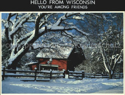 72590537 Wisconsin Wohnhaus Im Schnee Wisconsin - Altri & Non Classificati