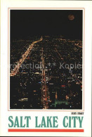 72590521 Salt_Lake_City Fliegeraufnahme State Street At Night - Otros & Sin Clasificación