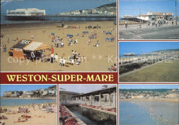 72586671 Weston-super-Mare Strand  Panorama Seebruecke Weston-super-Mare - Autres & Non Classés