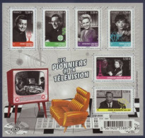 FRANCE 2013 PIONEERS OF TELEVISION MINIATURE SHEET MS MNH - Ongebruikt