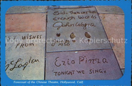 72583963 Hollywood California Forecourt Of Chinese Theatre Footprints Of Stars J - Otros & Sin Clasificación