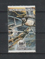 " 50 ANS DE LA BATAILLE AERIENNE DE NORMANDIE DU 6 JUIN 1944 " Sur Timbre Neuf ** MNH Du MALI De 1994 - Militaria