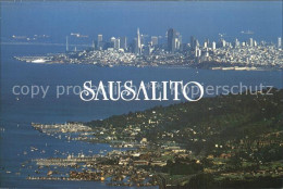 72583929 Sausalito Fliegeraufnahme Mit Skyline Von San-Francisco - Sonstige & Ohne Zuordnung