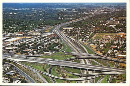 72583918 Sacramento_California Fliegeraufnahme Freeway Interchange - Other & Unclassified