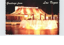 72583056 Las_Vegas_Nevada Circus Circus Hotel Illuminated At Night - Altri & Non Classificati