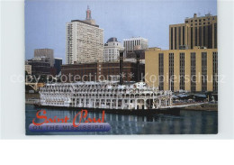 72583053 Saint_Paul_Minnesota Riverboat American Queen On Mississippi River Down - Altri & Non Classificati