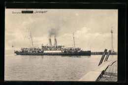 AK Passagierschiff Dampfer Vorwärts  - Steamers