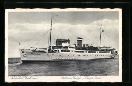 AK Cuxhaven, Passagierschiff Seebäder-Dampfer Königin Luise  - Passagiersschepen