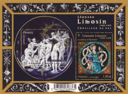 FRANCE 2015 LÉONARD LIMOSIN 1505-1575 FAMOUS PAINTER PAINTINGS MINIATURE SHEET MS MNH - Ongebruikt