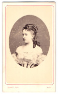 Photo Ferret, Nice, Portrait De Theresia Josepha Edle Von Rogister / Recum, 1. Frau Des Baron Von Recum, 1868  - Beroemde Personen