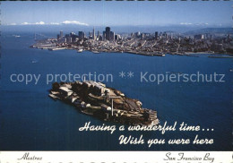 72582846 San_Francisco_California Fliegeraufnahme Skyline With Alcatraz - Sonstige & Ohne Zuordnung