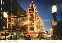 72582843 San_Francisco_California Chinatown At Night - Sonstige & Ohne Zuordnung